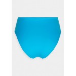 Kobiety BEACH TROUSER | Puma SWIM WOMEN HIGH WAIST BRIEF - Dół od bikini - blue combo/niebieski - IH88880