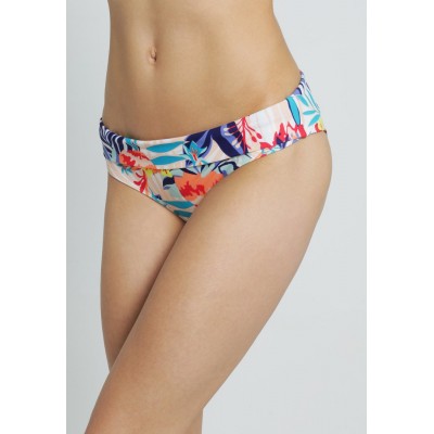 Kobiety BEACH_TROUSER | Roxy SCOOTER - Dół od bikini - canary islands flora/white/wielokolorowy - YP02509