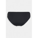 Kobiety BEACH TROUSER | Seafolly COLLECTIVE TWIST BAND HIPSTER - Dół od bikini - black/czarny - XU97176