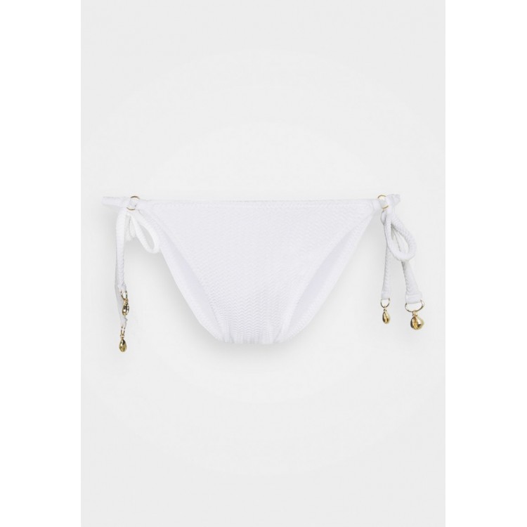 Kobiety BEACH TROUSER | Seafolly DIVE TIE SIDE RIO PANT - Dół od bikini - white/biały - CV07675