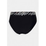 Kobiety BEACH TROUSER | s.Oliver HIGHWAIST BRIEF - Dół od bikini - black/czarny - CN86177