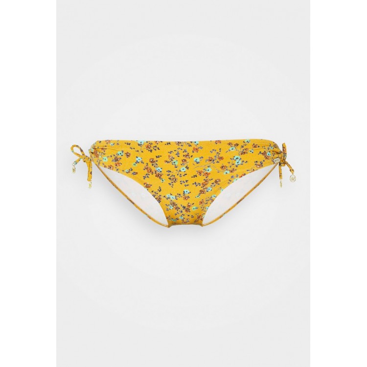 Kobiety BEACH TROUSER | watercult EARTHBOUND DITSIES - Dół od bikini - golden harvest/żółty - TB18279