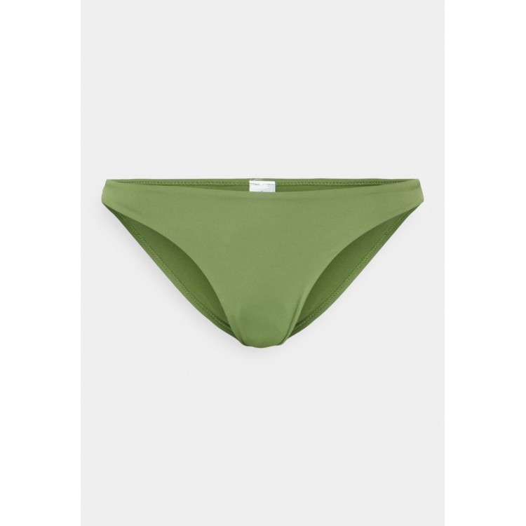Kobiety BEACH TROUSER | women'secret BRASILIEN BRIEF PLAIN - Dół od bikini - olive/oliwkowy melanż - YW18446