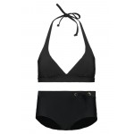 Kobiety BIKINI COMBINATION | Bruno Banani TRIANGLE SET - Bikini - schwarz/czarny - XE54523