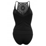 Kobiety BIKINI COMBINATION | Cache Coeur MATERNITY TANKINI WITH FIXED PADS SET - Bikini - black/czarny - JI34244