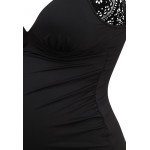 Kobiety BIKINI COMBINATION | Cache Coeur MATERNITY TANKINI WITH FIXED PADS SET - Bikini - black/czarny - JI34244