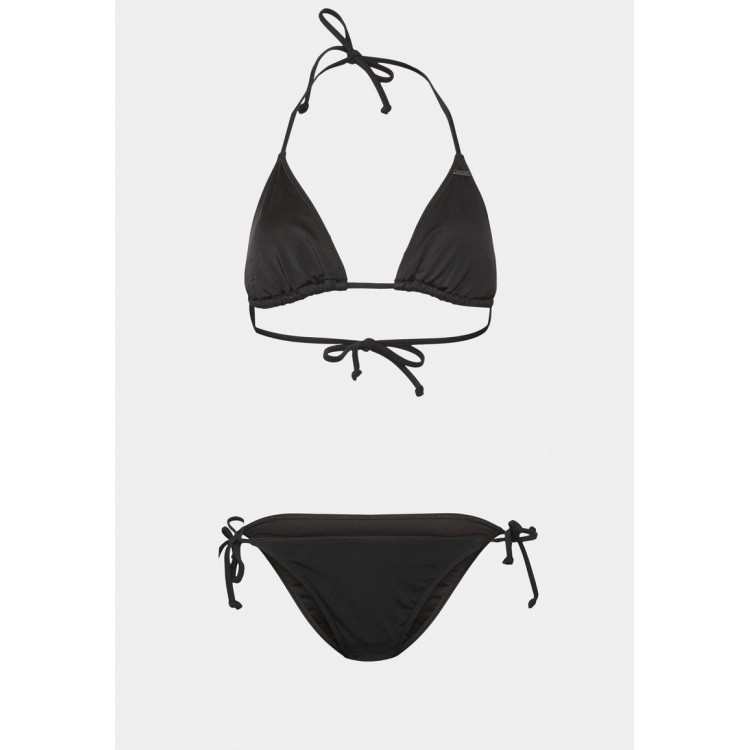 Kobiety BIKINI COMBINATION | O'Neill CAPRI BONDEY ESSENTIAL FIXED SET - Bikini - black out/czarny - FE91669