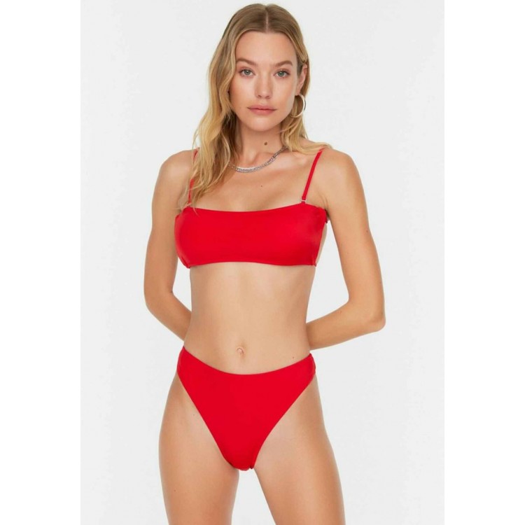Kobiety BIKINI COMBINATION | Trendyol Bikini - red/czerwony - HY25380