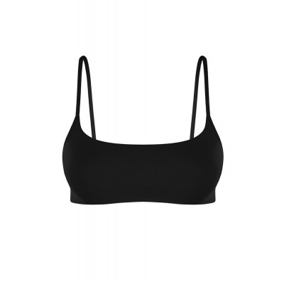 Kobiety BIKINI_TOP | COASTAL Swimwear KATE - Góra od bikini - black/czarny - UW06168
