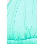 Kobiety BIKINI TOP | Lauren Ralph Lauren BEACH CLUB HALTER BRA - Góra od bikini - light aqua/niebieski - FE80502