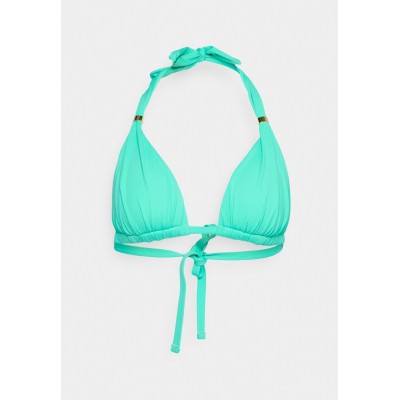 Kobiety BIKINI_TOP | Lauren Ralph Lauren BEACH CLUB HALTER BRA - Góra od bikini - light aqua/niebieski - FE80502