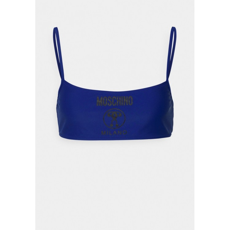 Kobiety BIKINI TOP | MOSCHINO SWIM DQM MILANO FASCIA - Góra od bikini - blu/niebieski - HT67170