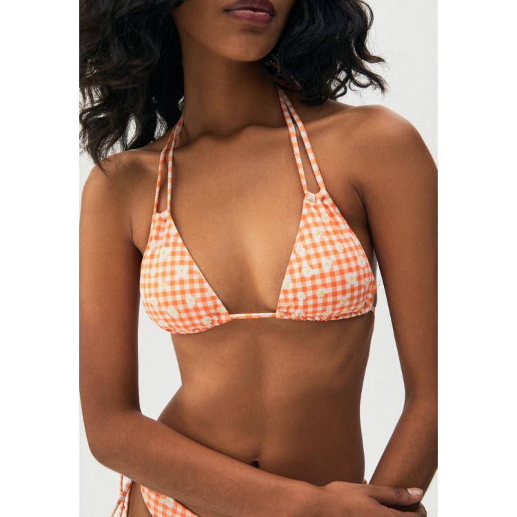 Kobiety BIKINI TOP | PULL&BEAR Góra od bikini - orange/pomarańczowy - PP94338