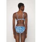 Kobiety BIKINI TOP | Tory Burch PRINTED KNOT - Góra od bikini - hawaiian dreamer/combo blue/niebieski - WU17095