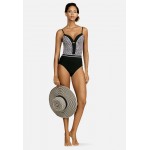 Kobiety ONE PIECE BEACHWEAR | Feba Swimwear Kostium kąpielowy - czarno biały balck white/czarny - PJ18238