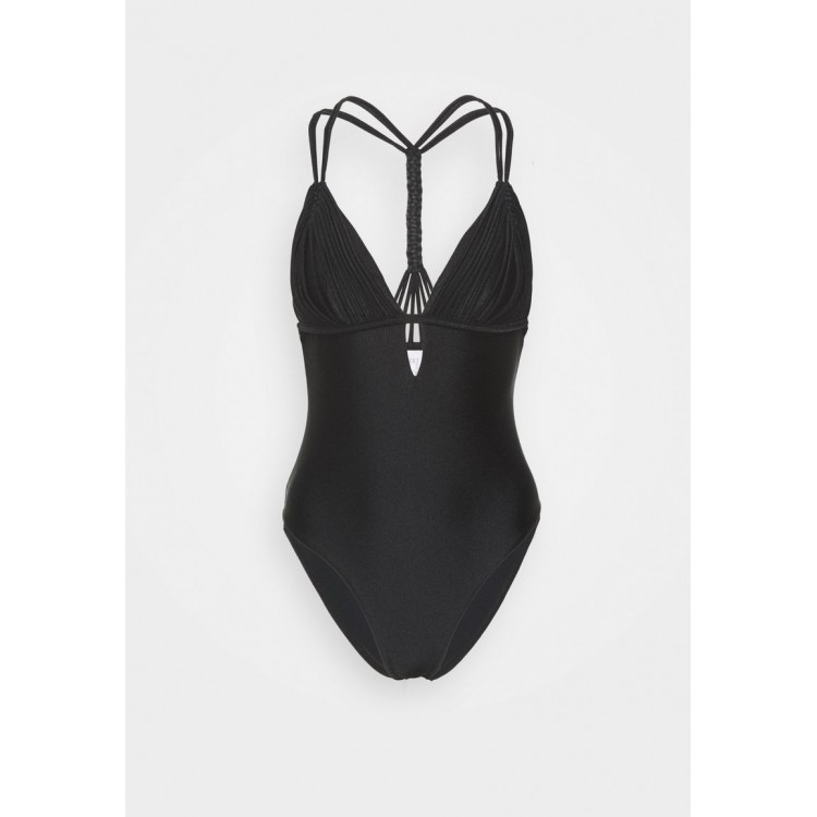 Kobiety ONE PIECE BEACHWEAR | Hunkemöller MACRAME - Kostium kąpielowy - black/czarny - LT21232
