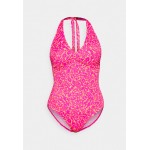 Kobiety ONE PIECE BEACHWEAR | Marks & Spencer HALT TIE FRONT - Kostium kąpielowy - pink/różowy - YV44368