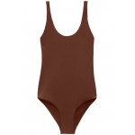 Kobiety ONE PIECE BEACHWEAR | Massimo Dutti Kostium kąpielowy - brown/brązowy - QR47895