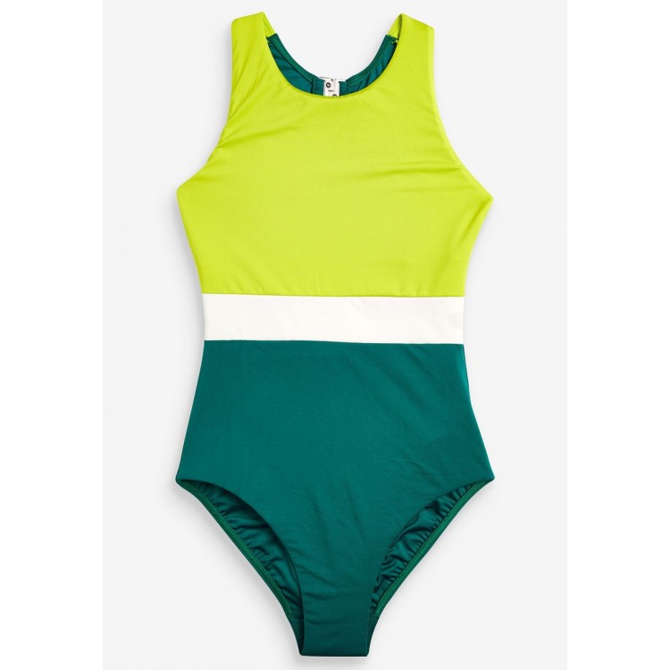 Kobiety ONE PIECE BEACHWEAR | Next RIK RAK - Kostium kąpielowy - green/zielony - XZ34011