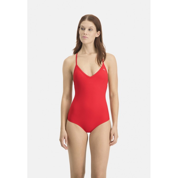 Kobiety ONE PIECE BEACHWEAR | Puma Kostium kąpielowy - red/czerwony - YN77757