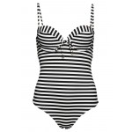 Kobiety ONE PIECE BEACHWEAR | Superdry ALICE - Kostium kąpielowy - black/white/czarny - LT39808