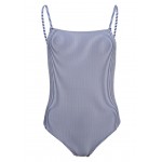 Kobiety ONE PIECE BEACHWEAR | Superdry SCOOPED - Kostium kąpielowy - regal navy stripe/niebieski - DQ23491
