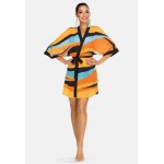 Kobiety BEACH ACCESSORIES | Feba Swimwear Akcesoria plażowe - kimono szlafrok narzutka plażowa/pomarańczowy - QS97855