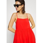 Kobiety BEACH ACCESSORIES | Seafolly BEACH WEEKEND TIER DRESS - Akcesoria plażowe - mandarin red/czerwony - MN82911