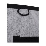 Kobiety BEACH ACCESSORIES | Urban Classics 2-TONE - Ręcznik plażowy - black/white/czarny - JI15975