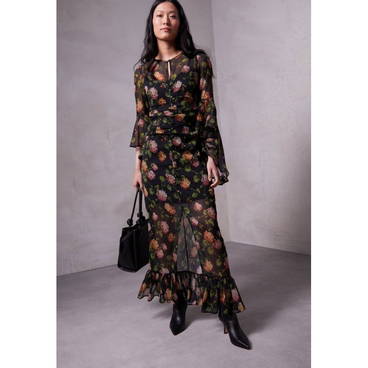 Kobiety DRESS | byTiMo DRESS - Suknia balowa - darkhortensia/czarny - QF39958