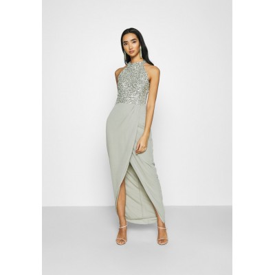 Kobiety DRESS | Lace & Beads AVALON WRAP MAXI - Suknia balowa - sage/zielony - YD99890