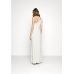 Kobiety DRESS | Lauren Ralph Lauren JERSEY ONE-SHOULDER GOWN - Suknia balowa - mascarpone cream/mleczny - EG95262