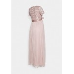 Kobiety DRESS | Maya Deluxe Maternity EMBELLISHED V NECK MAXI DRESS WITH TIE BELT - Suknia balowa - frosted pink/różowy - HK92302