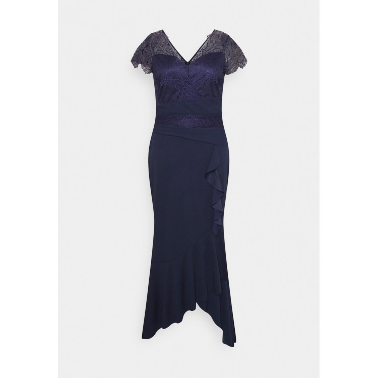 Kobiety DRESS | Sistaglam Curve AMIANNE - Sukienka z dżerseju - navy/granatowy - CI21170