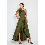 Kobiety DRESS | True Violet ONE SHOULDER WRAP DRESS - Suknia balowa - olive/oliwkowy - JQ50689