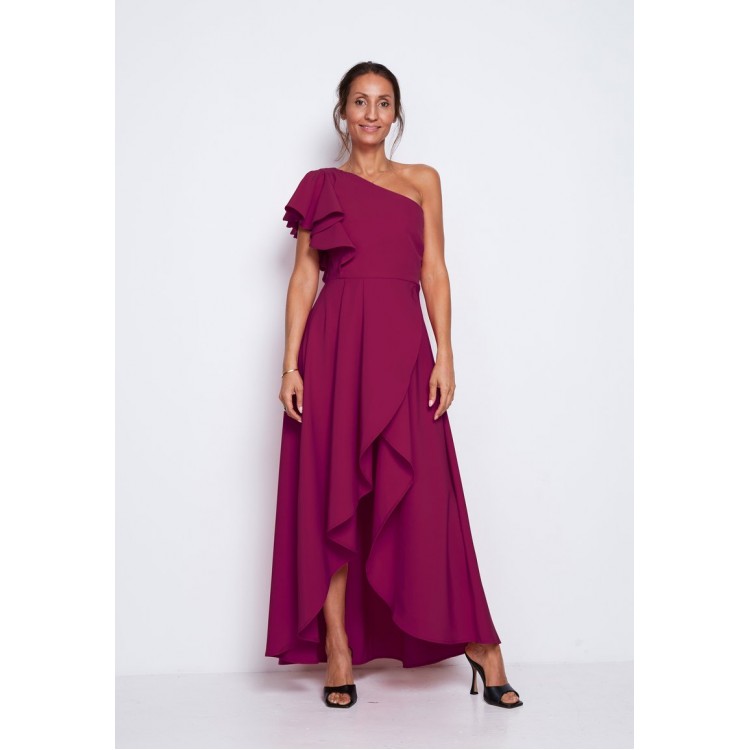 Kobiety DRESS | True Violet ONE SHOULDER WRAP - Suknia balowa - purple/fioletowy - AA33034