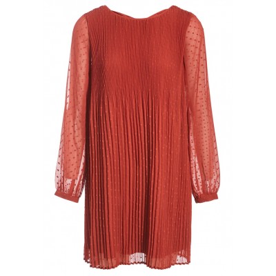 Kobiety DRESS | BONOBO Jeans AUSGESTELLTES - Sukienka koktajlowa - orange foncé/ciemnopomarańczowy - BN70768