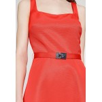 Kobiety DRESS | Lauren Ralph Lauren SLEEVELESS FAILLE COCKTAIL DRESS - Sukienka koktajlowa - hyannis port orange/pomarańczowy - VJ40031