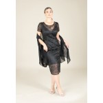 Kobiety DRESS | Bianca Brandi My Size Sukienka koktajlowa - black/czarny - XF10409
