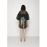 Kobiety DRESS | byTiMo DÉCOR SHIFT DRESS - Sukienka koktajlowa - black/czarny - ZH87905