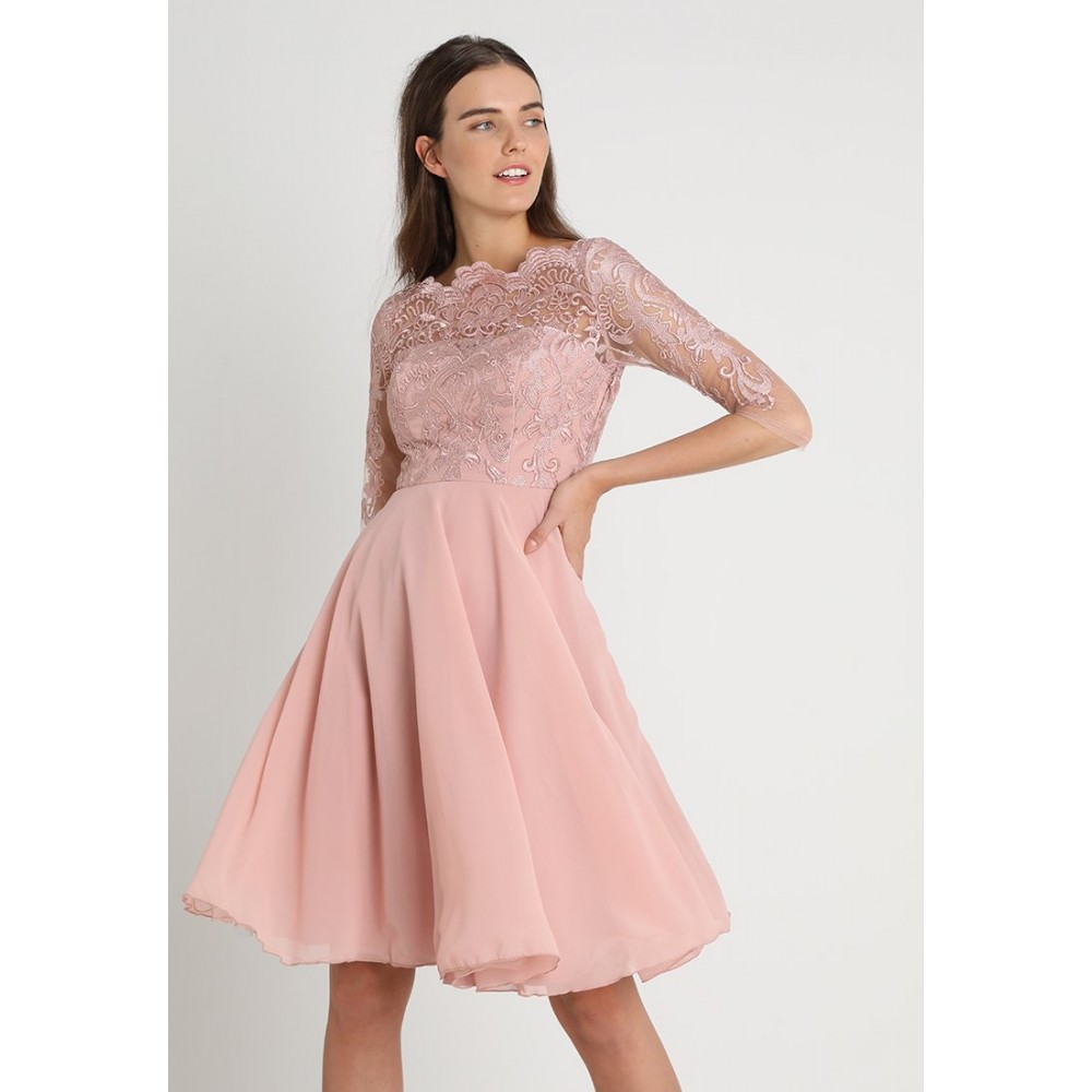 Kobiety DRESS | Chi Chi London GENESIS - Sukienka koktajlowa - rose gold/jasnoróżowy - IC33605