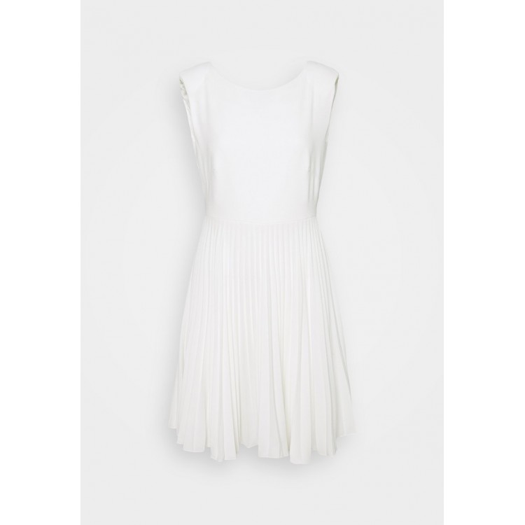 Kobiety DRESS | Closet PLEATED DRESS - Sukienka koktajlowa - ivory/mleczny - FJ41237