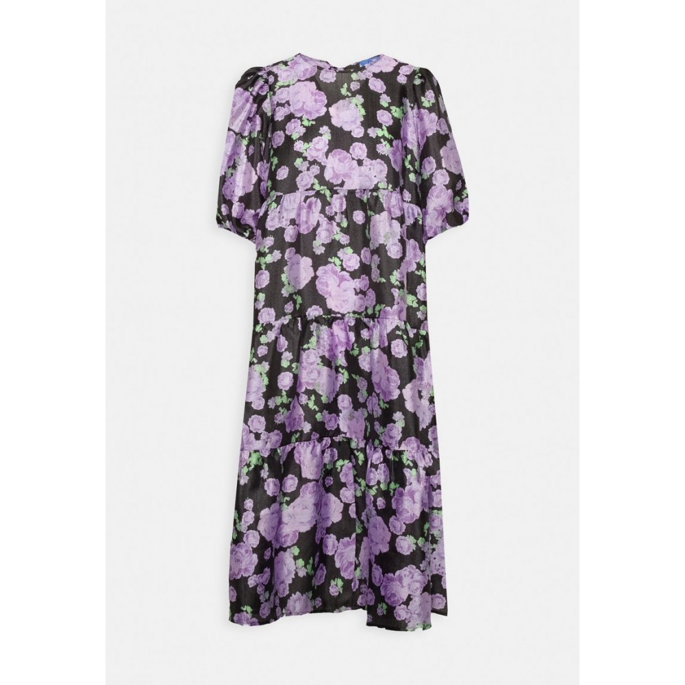 Kobiety DRESS | Cras LILI DRESS - Sukienka koktajlowa - purple queen/czarny - EF20832