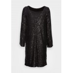 Kobiety DRESS | Esprit Collection SEQUIN DRESS - Sukienka koktajlowa - black/czarny - BR75854