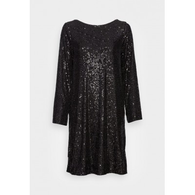 Kobiety DRESS | Esprit Collection SEQUIN DRESS - Sukienka koktajlowa - black/czarny - BR75854