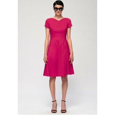 Kobiety DRESS | Hexeline W NEONOWYM ODCIENIU - Sukienka koktajlowa - różowy/różowy neon - KU22392