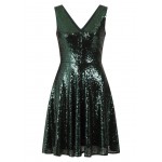 Kobiety DRESS | HotSquash Sukienka koktajlowa - green/ciemnozielony - UI81477