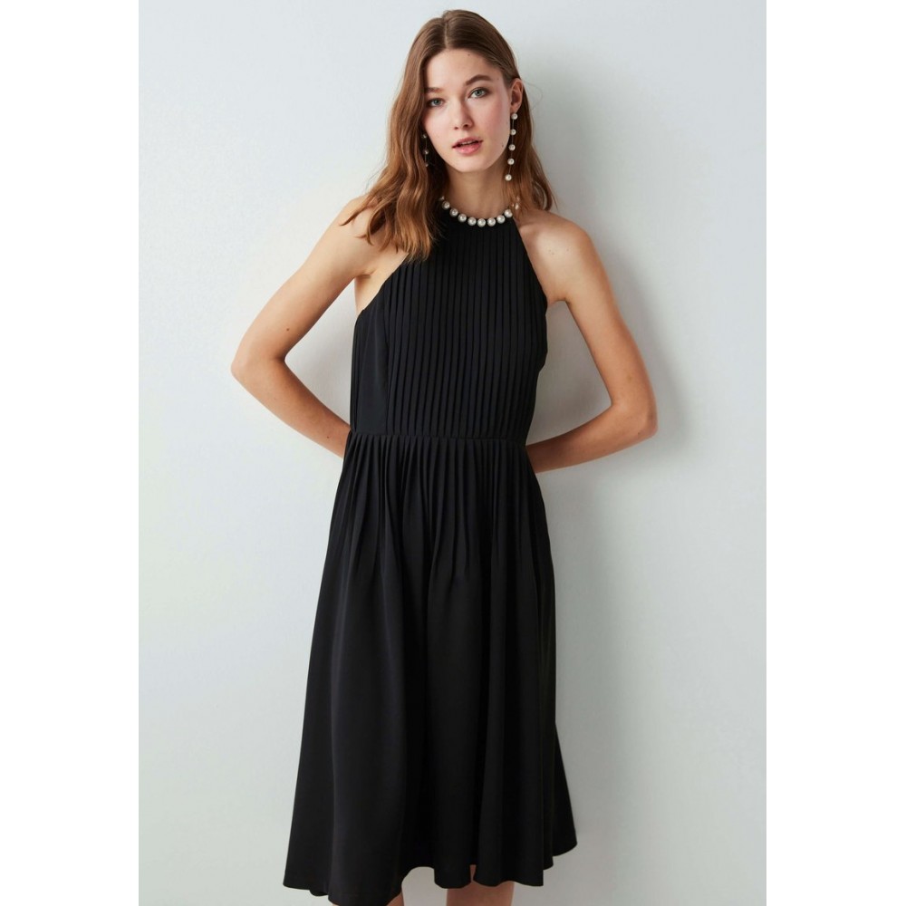 Kobiety DRESS | Ipekyol PEARL - Sukienka koktajlowa - black/czarny - SV87718