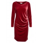 Kobiety DRESS | Kaffe Sukienka koktajlowa - rosewood/czerwony - ES10207