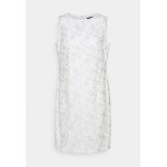 Kobiety DRESS | Lauren Ralph Lauren MELLIE SLEEVELESS EVENING DRESS - Sukienka koktajlowa - white/silver/biały - HE34404